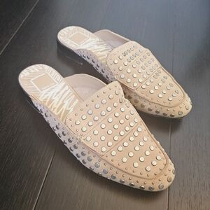 DV Studded Mules - Blush pink